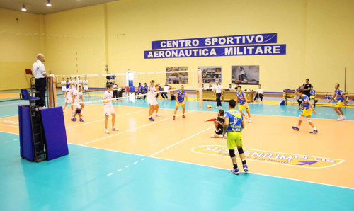 UN-MOMENTO-DELLA-GARA-TRA-PALLAVOLO-VELLETRI-E-CLUB-ITALIA