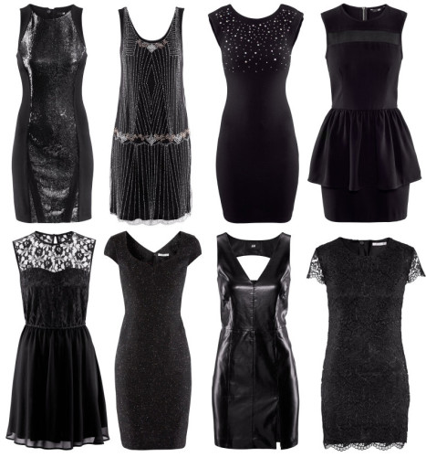 little black dress H&M