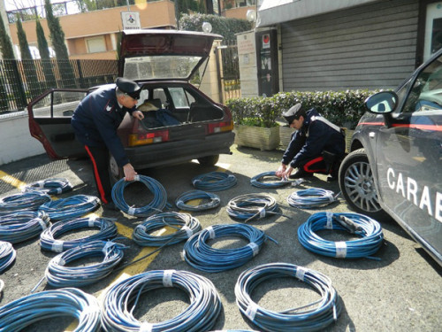 Il-rame-recuperato-dai-Carabinieri_