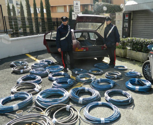 Il-rame-recuperato-dai-Carabinieri__