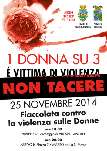 25-novembre_NON-TACERE_locandina