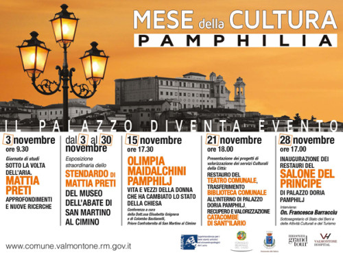 Cultura-Pamphili-programma