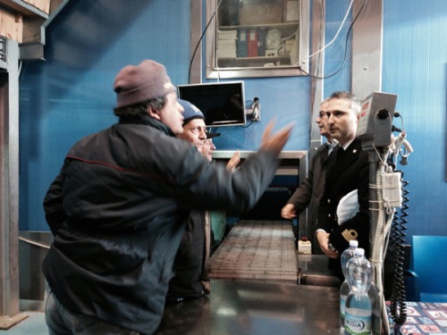 Un momento di confronto tra i comandanti dei pescherecci e il Sindaco