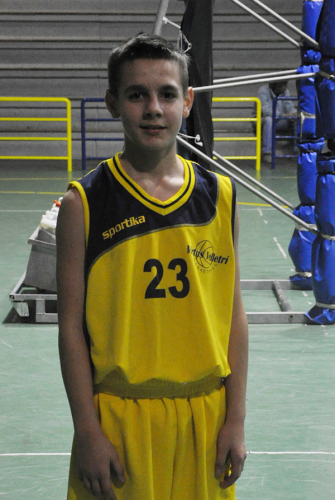 Alex Cirnu dell'Under 14