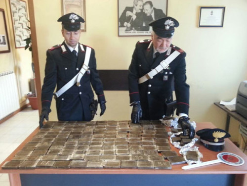 L'hashish-in-panetti-sequestrato-dai-Carabinieri-di-Anzio