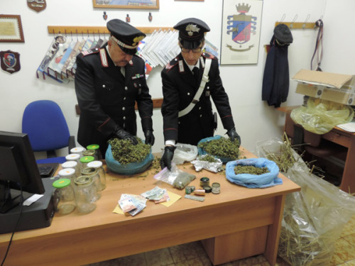 La-droga-sequestrata-dai-Carabinieri-di-Rocca-Priora