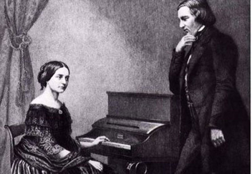 Robert Schumann e Clara Weich